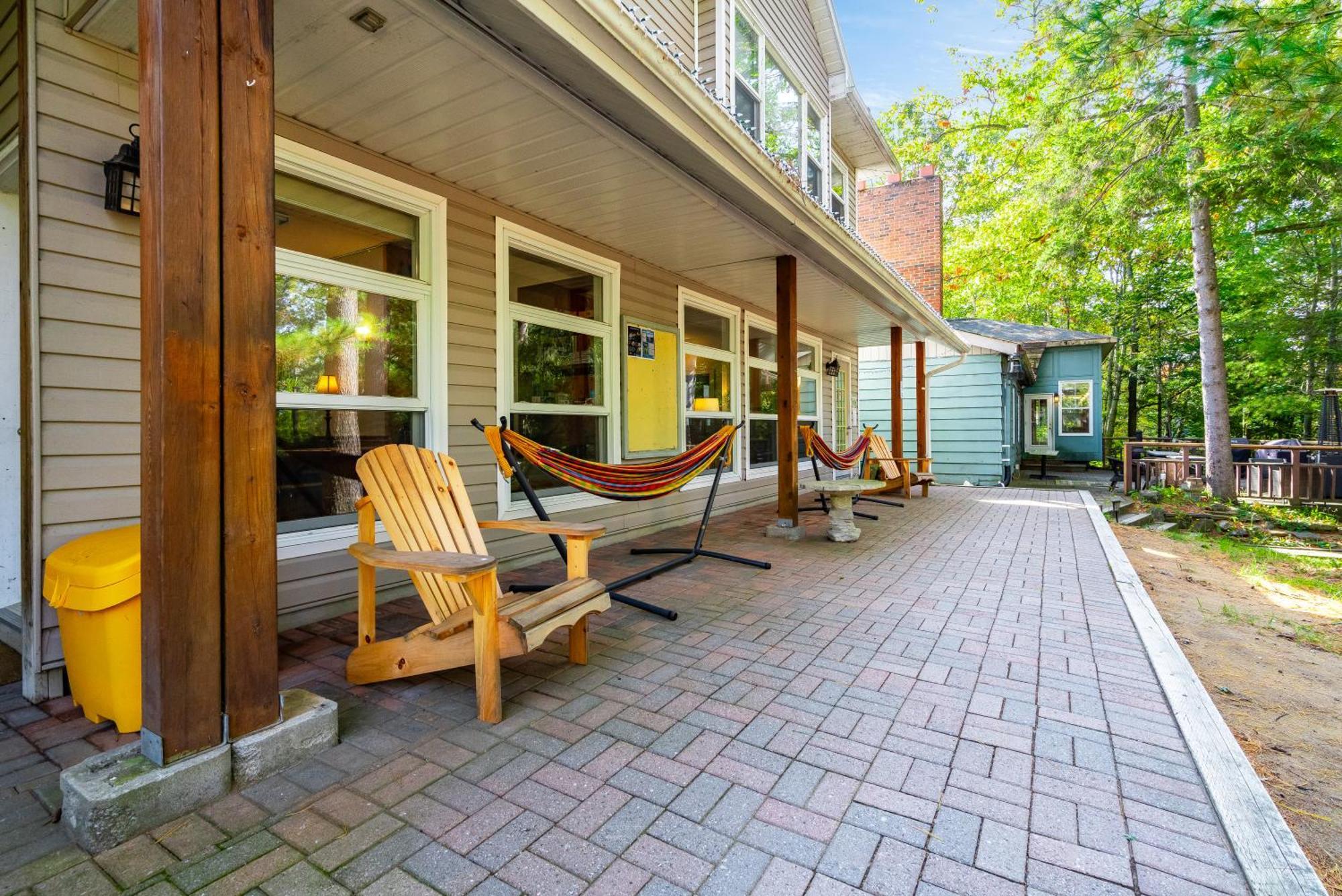 Muskoka Waterfront Retreat Villa Dwight Bagian luar foto