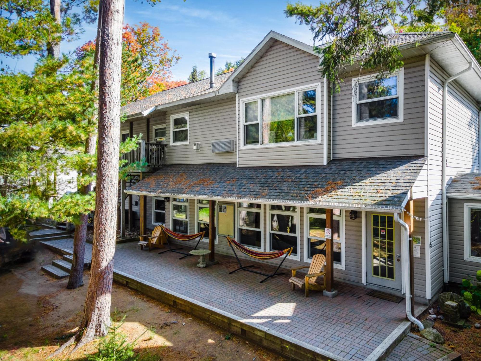 Muskoka Waterfront Retreat Villa Dwight Bagian luar foto