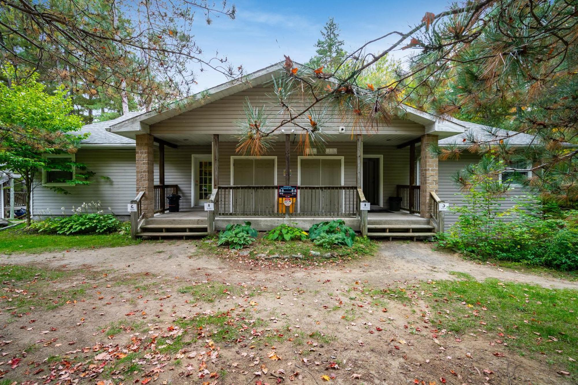 Muskoka Waterfront Retreat Villa Dwight Bagian luar foto